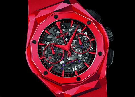 hublot red ceramic orlinski|Hublot x Richard Orlinkski Classic Fusion .